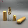 Navire gratuit 14pcs Mini Portable de couleur Portable Portable Bouteille de pulvérisation rechargeable Vide Aluminium Perfum Atomizer Qualitistation