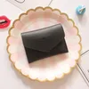 Girl Mini Coin Purse Women Ultrathin Purses Card Coin Bags Fashion Solid Colors Envelope Small Wallet Storage Bags Design 10 Colors XTL456