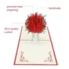 Love 3D-Pop-Up-Karten, Valentinstag-Geschenkpostkarte mit Umschlagaufklebern, Hochzeitseinladung, Grußkarten, Jahrestag für Sie