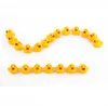 3000pcs/lot Wholesale mini Rubber bath ducks Noise Maker Pvc duck with sound Floating Fast delivery Swiming Beach