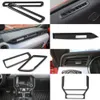 ABS Carbon Fiber Car Central Dashboard Interior kit Dcoration Cover For Ford Mustang 15+ 20PC