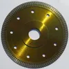 4.5 "超薄い刃、カットディスクのカットセラミックとタイルをカットするのが良い！115mm Turbo Blade.Free Shipping！