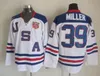 c2604 2010 Nation Team Hockey Jerseys 88 Patrick Kane 9 Zach Parise 39 RYAN MILLER 81 PHIL KESSEL 30 Tim Thomas 15 Jamie Langenbrunner White Stitched Jersey S-XXXL