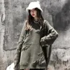 Hip Hop Streetwear Tricoted Pull Men Vintage rétro Plain Ripped Pullor Pullover Cotton Harajuku Casual Loose Pull 201203