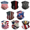 США флаг шарф 3d маски партии украшение для мужчин женские шарфы оголовки спортивные головы шарфы моющийся защитный наружный маска для лица