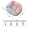 Dog Bed Sofa Long Plush Square Kennel Winter Warm Puppy Mat Cat Nest Soft House Non-slip Basket Cushion for Dogs Pet Supplies 201130