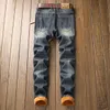 Jeanse dżinsowe dżinsy dla mężczyzn Mężczyźni Wysoka jakość Znani dla mężczyzn Rozmiar 38 40 2020 Autumn Winter Plus Velvet Hip Hop Streetwear LJ200911