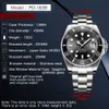 Pagani2019 Marca de design Luxury Men Watches Automatic Black Watch Men Men Aço inoxidável Business Sport Sport Mechanical T200311