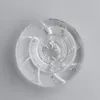 32oD quartz sculpture spinner capuchon transparent Casquettes de glucides pour 20mm 25mm 30mm TOP TOP TOP DE QUARTZ BANGER NAILS HUILE RIGS BONGS D'ALIMENTATION