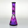 Bong in vetro da 10 pollici Pipa ad acqua per tabacco Beaker per fumatori Bong Catcher per cenere di ghiaccio Dab Oil Rigs Heady Glass Bowl Downstem