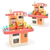 23- Cuisine Jouet Miniature Mini Plastique Alimentaire Fille Enfants Coupe Légumes Fruits Cuisine Maison Ensemble Jouet Pour Enfants Cadeau LJ201009