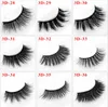 Nowy 25mm 3D Mink rzęsy 5d norek rzęsy Naturalne fałszywe rzęsy Duże Volumn Mink Lashes Luksusowy makijaż Dramatyczne rzęsy Okrągłe pudełko