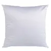 Hot Heat Impression Blanc Sublimation Taie d'oreiller Blanc Oreiller Couvre Coussin OEM 40X40CM 45*45cm sans insert traversin