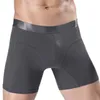 Underpants Man verlengen ondergoed Ademend Comfy Boxer Slips Workout Fitness Slaap Korte Heren Sport Uitgebreide katoenen slip1