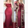 Kosovo Albanian Caftan Evening sukienka z płaszczem Arabski Arabski Dubaj Dubaj sukienki na bal matrację złota aplikacja formalna okazja