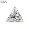 0,3ct till 3CT Trillion Moissanite Loose Gemstones D Färg VVS1 Certifierad diamant Testning Lab Vuxna Stones för Brilliant Smycken G