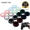 16 sztuk silikonowy kontroler Noctilucent uchwyt na kciuki czapki osłony joysticka dla P cztery P3 Xbox 360 Xbox One gałka analogowa czapki wymiana joypad