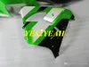 Injection Mold Fairings Bodywork for KAWASAKI Ninja ZX-9R ZX9R 2000 2001 ZX 9R 00 01 ABS Green black Fairing body kit+gifts KK17