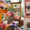 DIY Dollhouse Wooden Houses Miniatures for dolls dollhouse Furniture Kit doll houses Toys for Children Gift Sosa Greenhouse LJ20099915848