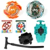 4 Styles Beybladed with Handle Launchers Burst GT Toys Arena Metal God Fafnir Spinning Top Bey Blade Blades Toys for Children 201216
