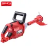 Zhorya Garden Tool Rotating Chainsaw with Sound&Light Lawn mower Pretend Play Power Tool Toys Repair Tools for Boys Children LJ201009