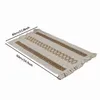 Cuisine Table Runner Salle À Manger Décoration Hôtel Antidérapant Anti-Poussière Rectangle Nappe De Mariage Décor De Bureau Avec Gland BH5964 WLY