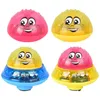 Funny Infant Bath Toys Baby Electric Induction Sprinkler Ball avec Light Music Enfants Water Play Ball Bathing Toys Kids Gifts LJ201019