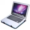 Universal 10-14 inch laptop koelkoeling pad basis USB 2 fans met houder stand-functie gratis verzending 4