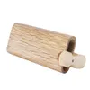 Pirogue en bois faite à la main gratuite avec Digger en céramique One Hitter Bat Filtres à cigarettes Pipes à fumer Conteneur de tabac Boîte à tuyaux en bois Pirogue
