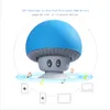 Smart Cute Mushroom Sucking Altoparlante Bluetooth wireless Built-in MIC Altoparlante portatile vivavoce stereo HIFI impermeabile