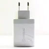 Best selling QC 3.0 Fast Adaptive Wall Charger 3 USB port Fast Charger Wall Charger Power Adapter for iPhone 12 11 Huawei p40 series