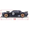 ZD Racing EX07 1/7 4WD bürstenloses ferngesteuertes RC-Car Drift Super High Speed 130 km/h Riesige Fahrzeugmodelle voll proportional 220218