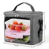 Fashion Insulated Thermal Cooler Lunch box food bag for work Picnic bag Bolsa termica loncheras para mujer for school students 201016