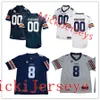 NCAA Custom Au Football Jersey Dreh Butler Droshun Miller Cam Riley Jaylin Simpson Marquis Robinson Shaun дрожит Colby деревянный Brandon Frazier Ja'warrius Johnso