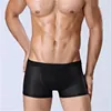4pcs Mesh Shorts sous-vêtements Cool Ice Silk Mens Boxer sous-pants super respirant hommes sexy mince homme culotte l7xl y200414