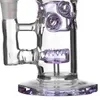 2022 nouveau 8 pouces dab plate-forme pétrolière fab oeuf verre tuyau d'eau recycleur pomme de douche bong capiteux verres violet s art avec bol de 14mm