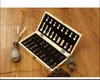 Fällbar trä schack Set International Chess Entertainment Folding Board Educational Durable and Wear-resistent