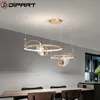 Tavan Işıkları Modern Kuğu Kristal LED Koridor Aydınlatma Lambası Oturma Odası Mutfak Altın Yatak Işık Yemek Için