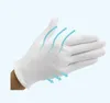Białe jakość bawełniane rękawiczki dla mężczyzn i kobiet z włókna są wygodne 239C6631830