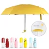 Capsule Mini Umbrella Rain Pocket AntiUV Protection s Windproof Folding s For Women Children Y200324