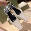 Farbe Damen Echtleder Slip-On High Heel Sandalen Slingback Elegante Damen Sommer Abend Pumps Partyschuhe