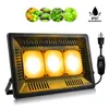 Bestseller 450W quadratisches Vollspektrum-LED-Wachstumslicht schwarz Hocheffiziente COB-Technologie Wasserdichte Wachstumslichter CE FCC ROHS