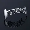 Hip Hop Bottom Dental Grills Mode 1 Stück Gold Silber Farbe Hip Hop Vampir Zähne Klammer Gold Grillz Für Männer frauen3737636