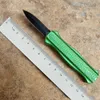 Mini coltello da tasca a 5 colori con manico a farfalla Coltello a lama fissa pieghevole tattico a doppia azione Coltelli da pesca EDC di sopravvivenza