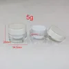 double wall plastic jars