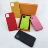 5 Kleur Fashion Phone Cases voor iPhone 13 12 PRO 11 MAX 13PRO 13PROMAX XR XS XSMAX CASE PU Lederen Shell DempEne Luxurys Lederen Cover Fastshipping