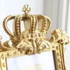 1 stycke 5 modell lyx barock stil guldkrona dekor kreativ harts bild skrivbordsram fotoram gåva till vän 201211