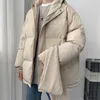 Zima privathinker ciepłe kurtki koreańskie kobiety duże płaszcze para wiatrówka parka lister man man Casual Jacket Parkas 201027 s