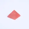 Pirâmide-Finest Big Red Crystal Crystal Melting Pyramids Gemstone 1.18 "Esculpida Pyramidal Crystal Curing Crafts