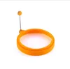 Round Fry Egg Ring Poach Mold Silicone Egg Molds Heart Shape Egg Tools Rings Pancakes Baking Accessory CCB36216356642